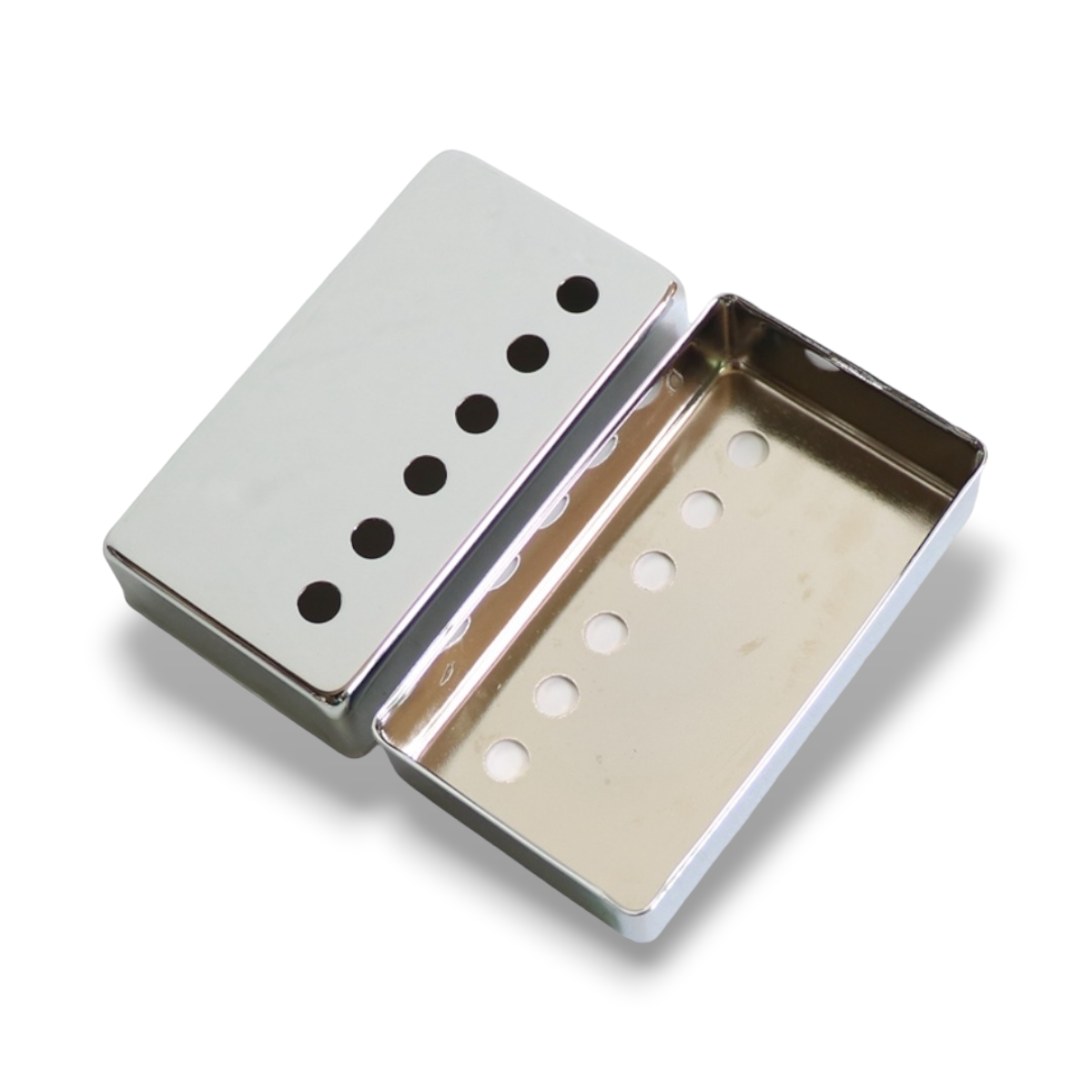 Cover para Captador Humbucker em Nickel Silver Cromado