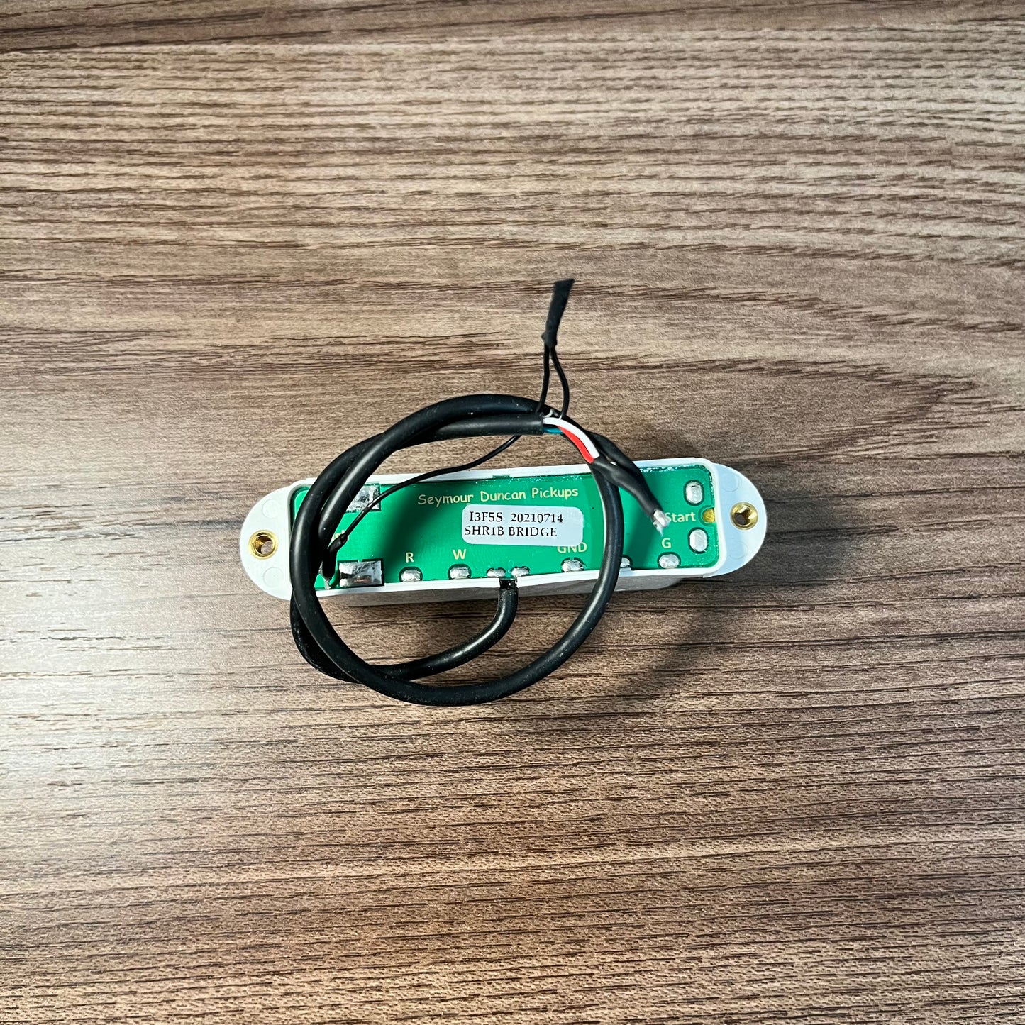 Captador Seymour Duncan Hot Rails Strato Ponte SHR-1B Branco